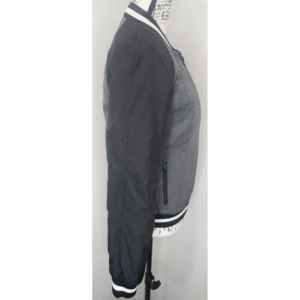 The North Face Bomber Jacket Womens S Casual Colorblock Full Zip Pockets New
